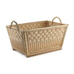 Honeycomb Weave Wicker Basket Large