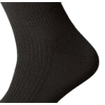 Chaussettes toutes saisons laine et coton Noir