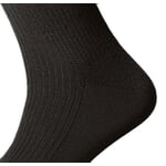All year sock wool and cotton Black