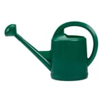 Swiss Plastic Watering Can with Rose Volume 10 l Green