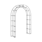 Arc de roses Manufactum en acier Acier
