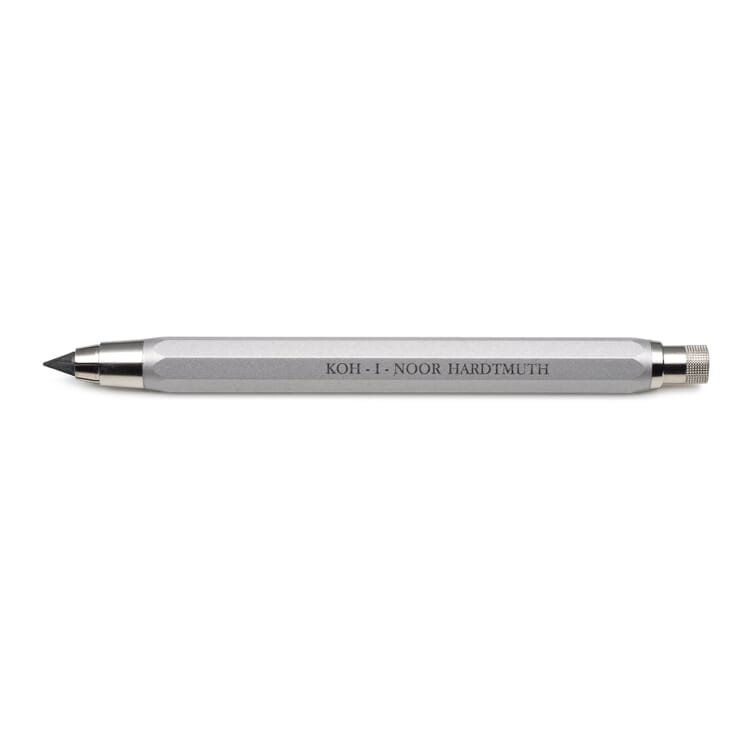 Lead holder metal 5.6 mm lead, Silver-Coloured