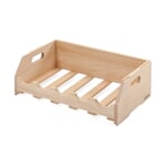 Manufactum bottle crate beech wood