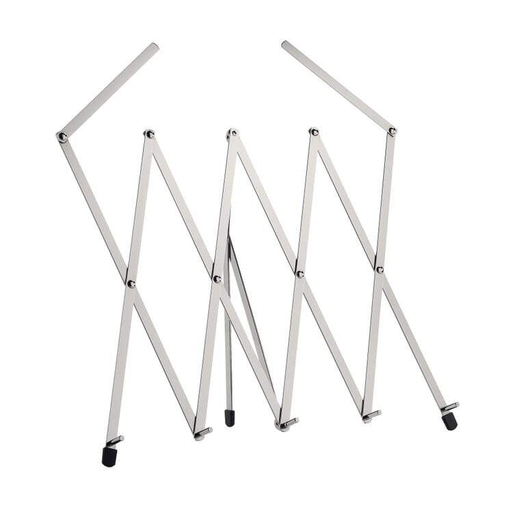 Saksebord med bordplade i stål