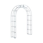 Arc de roses Manufactum en acier acier galvanisé