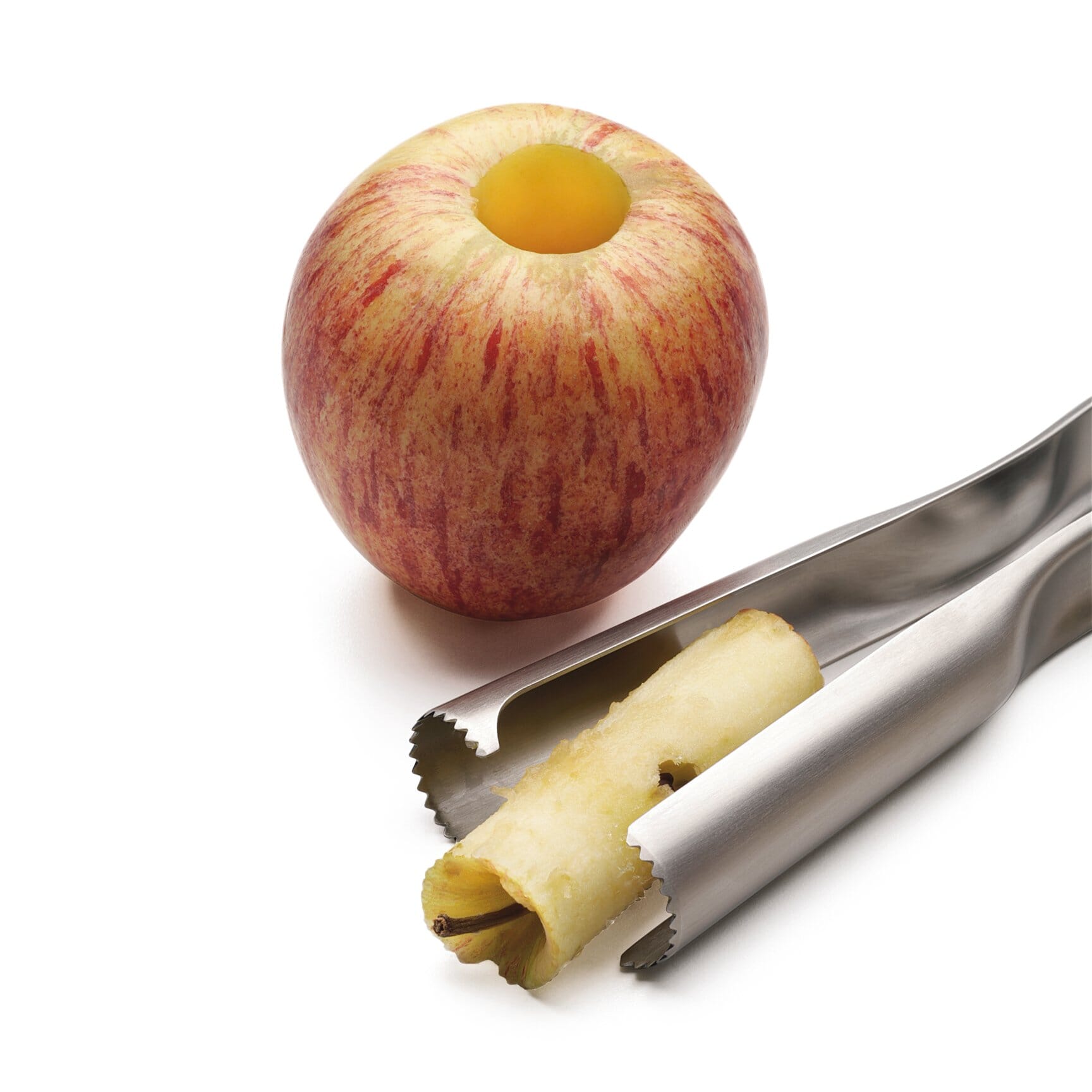 Katyma Apfelentkerner Edelstahl Apfelausstecher Apple Entkerner Entferner Küchenhelfer mit Ergonomischer Griff für Obst und Gemüse 