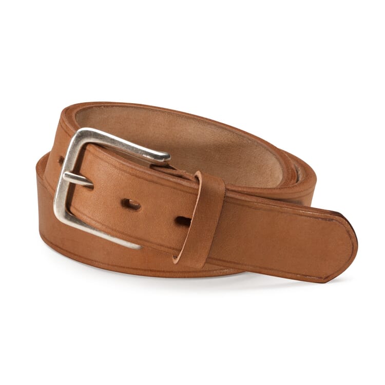 Ox leather belt, Light brown