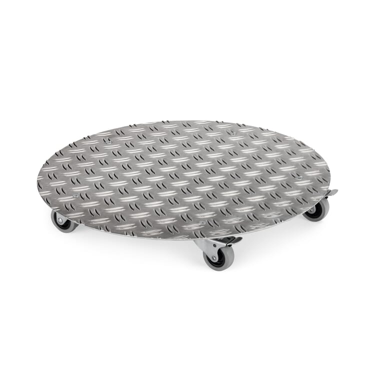 Skovlrulleplade af aluminium