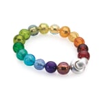 Murano Glass Bracelet with Copper Colorful