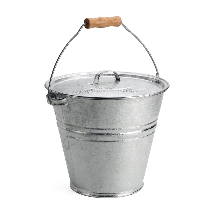 Galvanized Bucket and Lid Manufactum
