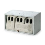 Timber-Concrete Sparrow Colony House