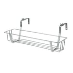 Galvanized steel balcony box basket Small