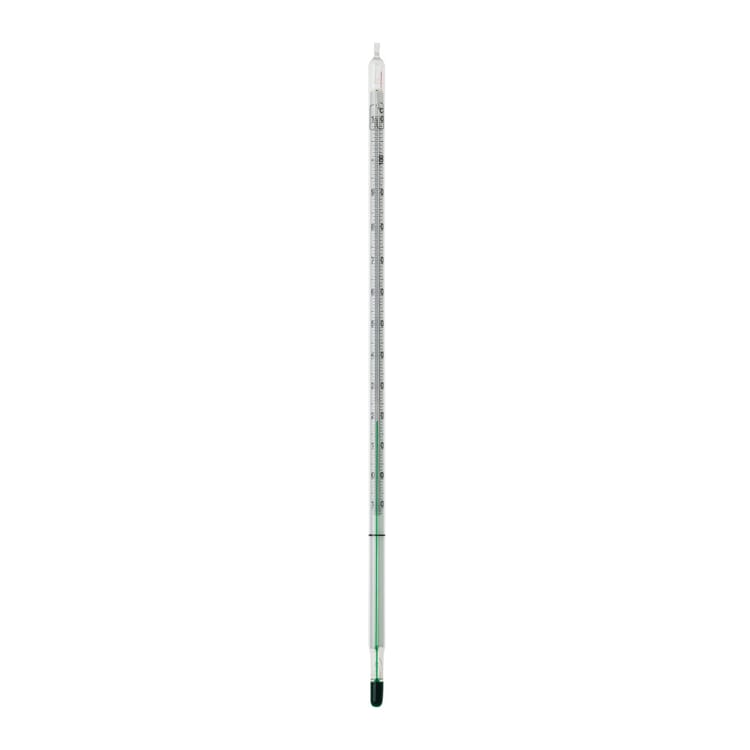 General purpose thermometer glass