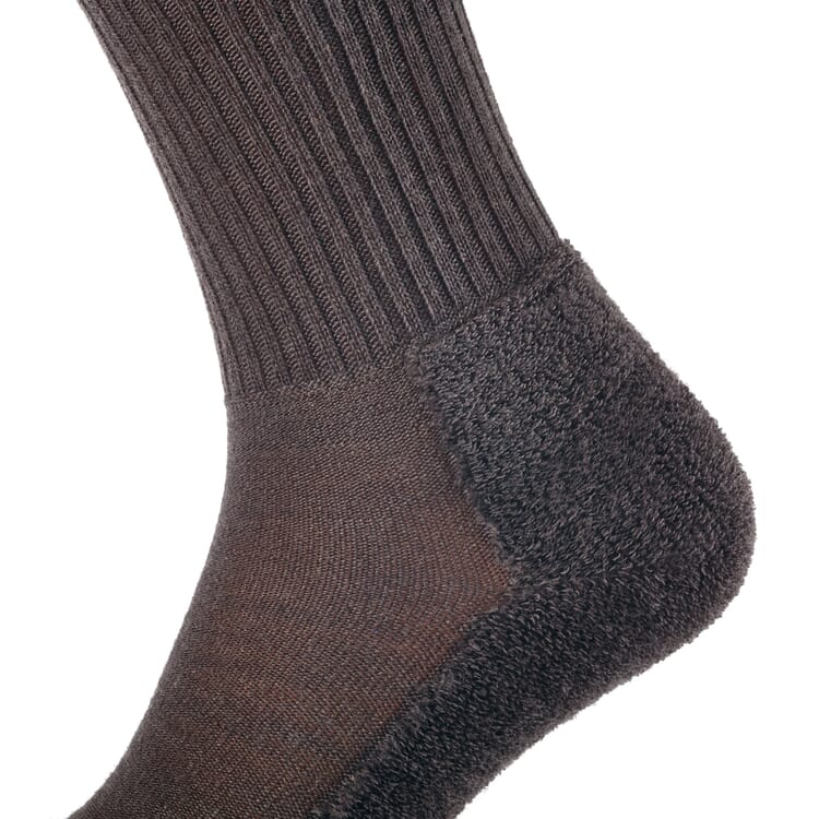 Hiking Socks, Dark brown