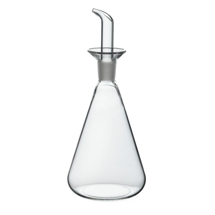 Bouteille d'huile ou de vinaigre en verre borosilicaté