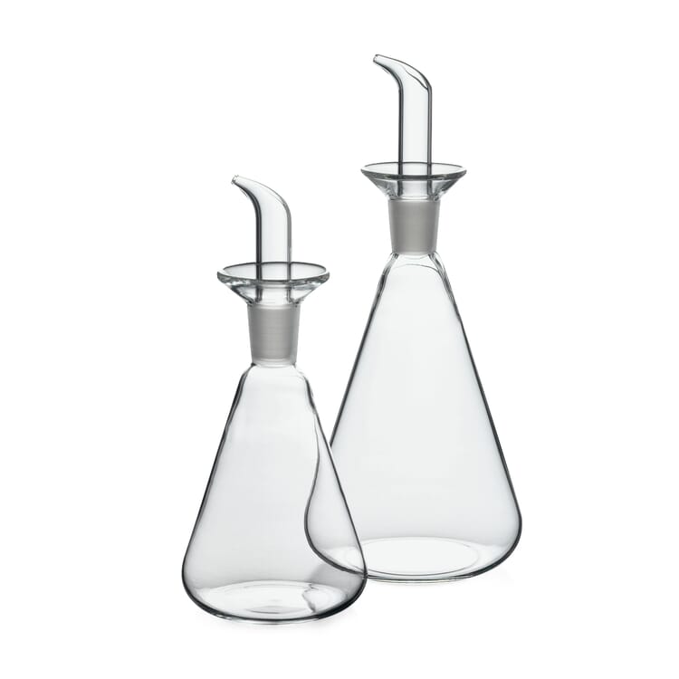 Olie- eller eddikeflaske af borosilikatglas, 500 ml