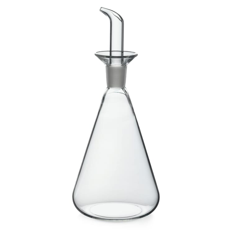Öl- oder Essigflasche Borosilikatglas