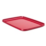 Bakke af melaminharpiks Stor Rød