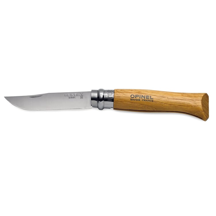 Opinel rustfrit egetræshåndtag
