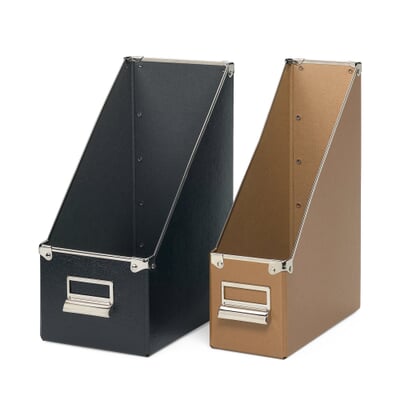 Stand folder metal reinforced 10 cm, Black | Manufactum
