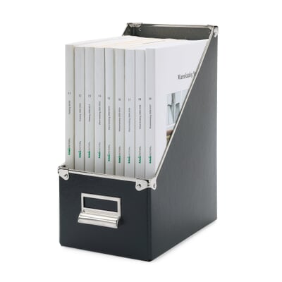 Stand folder metal reinforced 15 cm, Black | Manufactum