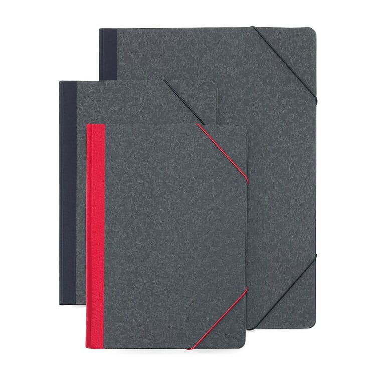 Carpeta de sujeción de esquinas de cartón duro, A4