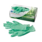 Latex disposable glove robust Green