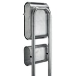 Small Galvanised Steel Letter Box Stand
