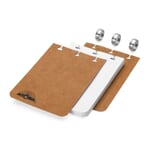 A7 Notebook with Blank Pages by Atoma Brown