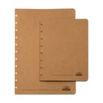 Set of A4 Texon Covers Brown
