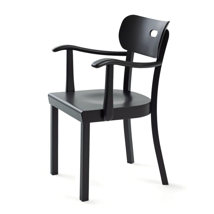 Stoel 'Sorgenfrei', Zwart