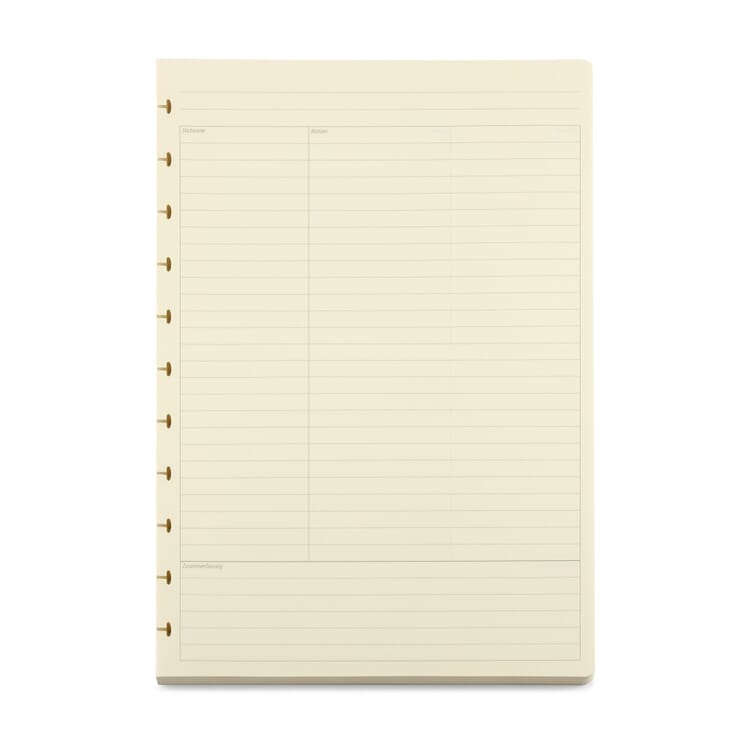 Atoma inserts A4, Cornell Notes