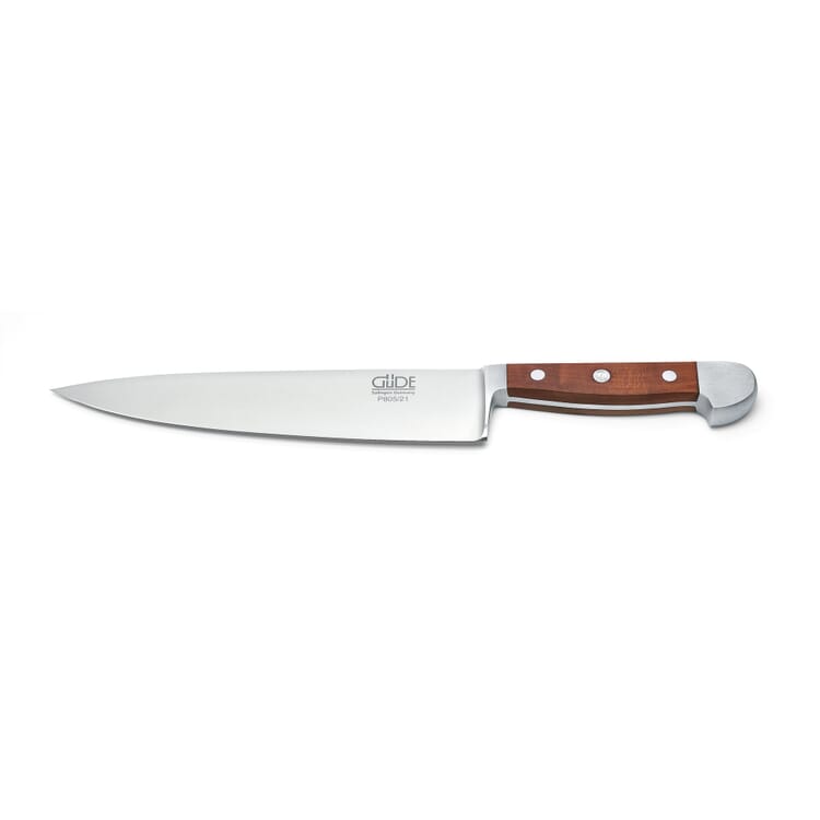 Güde Chef’s Knife (20.5 cm blade length), Plum Tree Wood