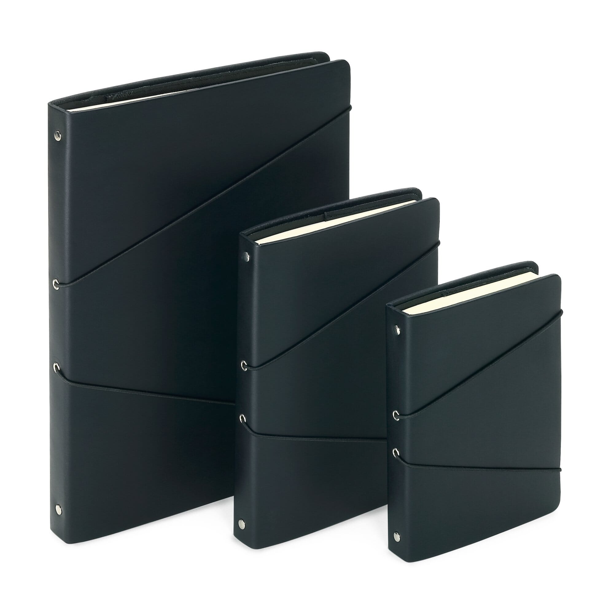 Notebook leather and book cloth, A5 | Manufactum