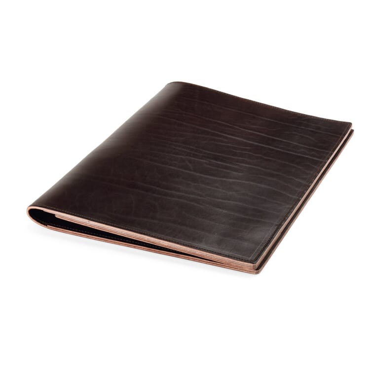 Conference and project folder cowhide leather, A4