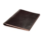 Conference and project folder cowhide leather A4 Brown