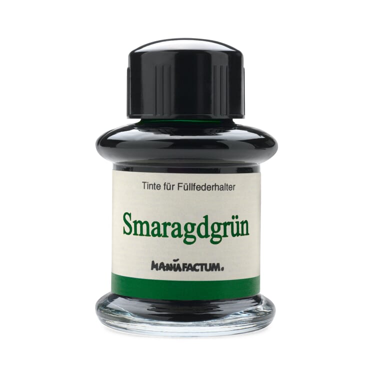 Manufactum skriveblæk, Smaragdgrøn