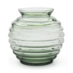 Vase Thuringian forest glass spherical shape