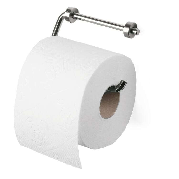 Stainless steel toilet paper holder