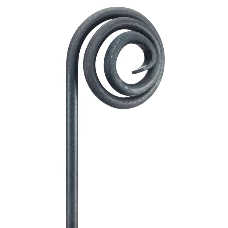 Tige de plante forgée, Escargot