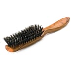 Hairbrush olive wood boar bristle straight