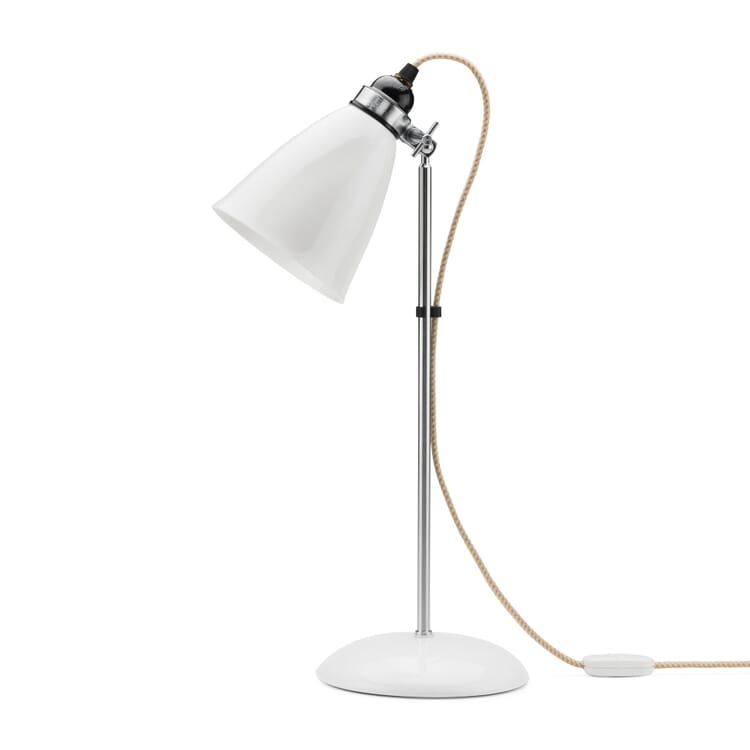 Lampe de table Bone China, Nature