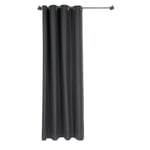Heavy Woolen Loden Curtain Height 250 cm Anthracite