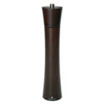 Molinillo de pimienta de madera de haya molinillo de cerámica Grande Marrón lacado