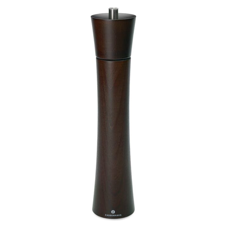 Molinillo de pimienta de madera de haya molinillo de cerámica, Grande