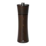 Pepper Grinder Made of Beech Wood with Ceramic Crushing Mill Height 18 cm Height 18 cm - Dark Brown Varnish