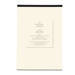 Manufactum A5 Notepad Blank