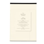 Manufactum notepad DIN A5 Ruled