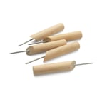 5 Beechwood Hooks