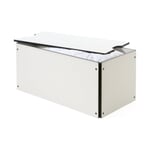 Bedding Storage Box for the Heide Bunk Bed Black and White Black and White